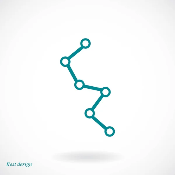 Icône de diagramme d'affaires — Image vectorielle