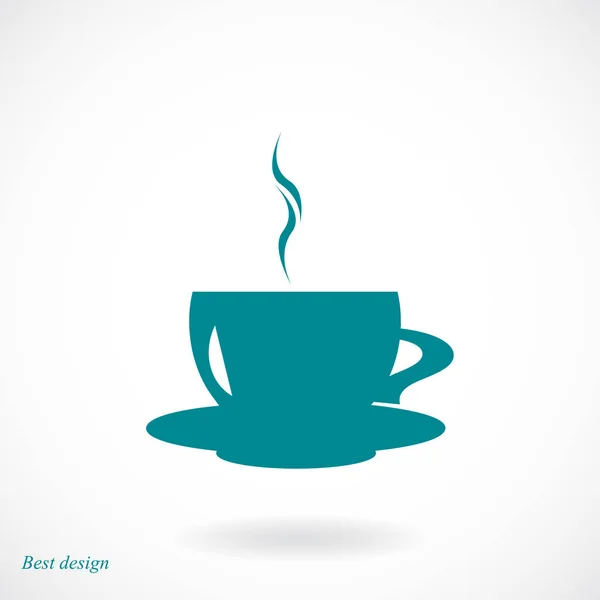 Taza de icono de café — Vector de stock