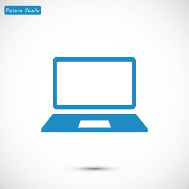 Bilgisayar Düz Simgesi