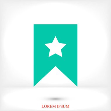 Yıldız bayrak simgesine