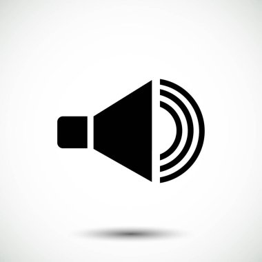 hoparlör düğmesi simgesi