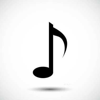 müzik Not işareti simgesi