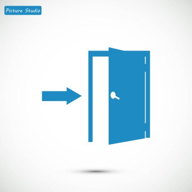 çıkış kapısını simgeler