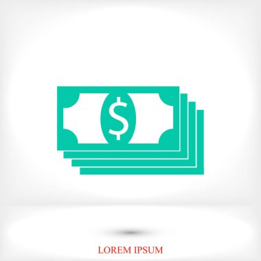 Doları banknot simgesi