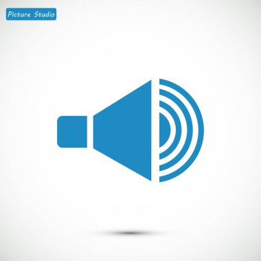 hoparlör düğmesi simgesi