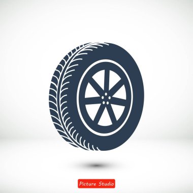 araba tekerlek simgesi
