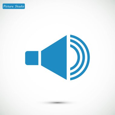 hoparlör düğmesi simgesi