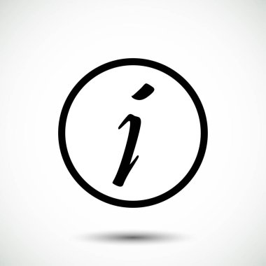 bilgi işareti simgesi