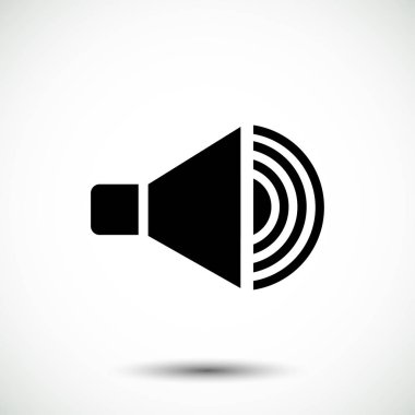 hoparlör düğmesi simgesi