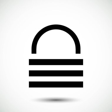 kapalı kilit simgesi