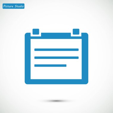 Takvim kartı simgesini