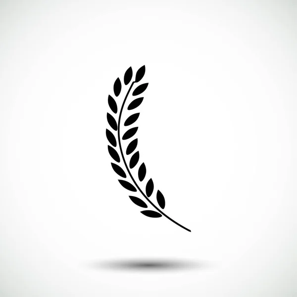 Icona della carta di grano — Vettoriale Stock