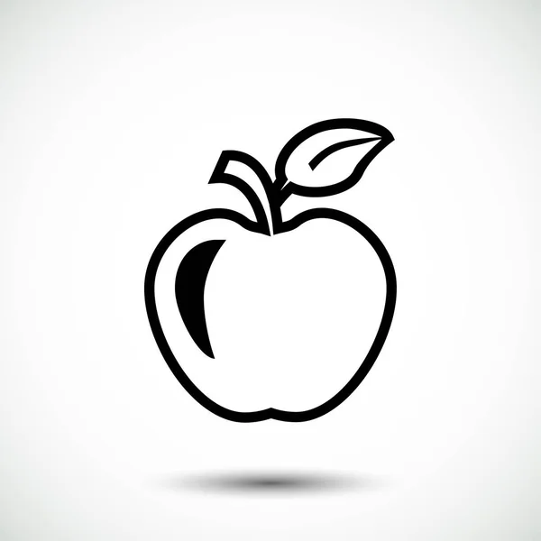 Apple card icon — Stock Vector