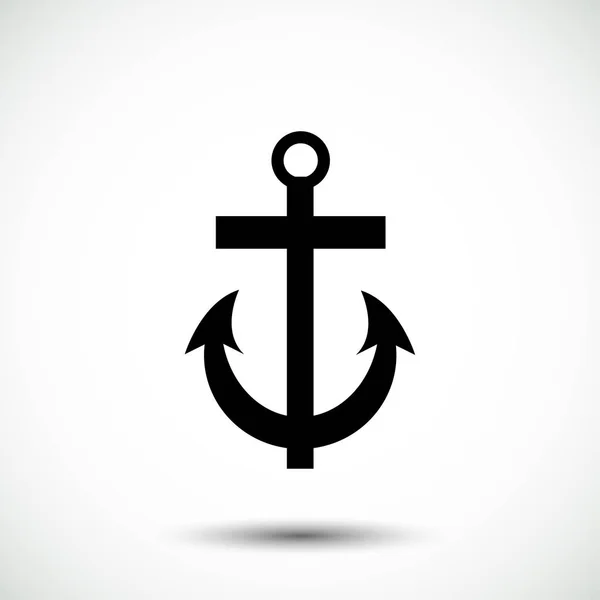 Ancre marine icône — Image vectorielle