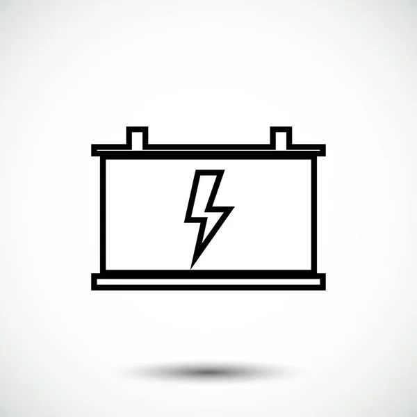 Auto batterijpictogram — Stockvector