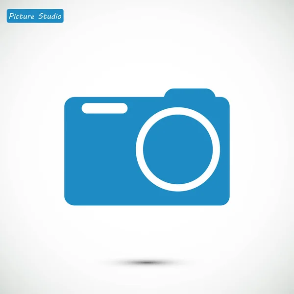 Icono de cámara fotográfica — Vector de stock