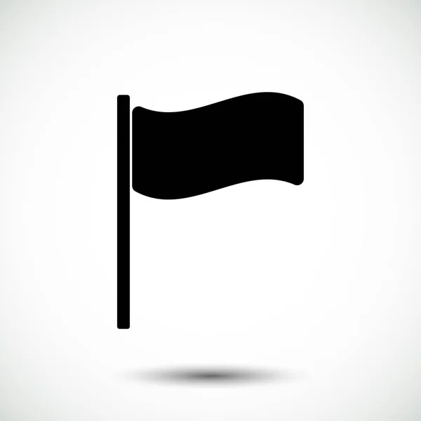 Bayrak simgesi simgesi — Stok Vektör