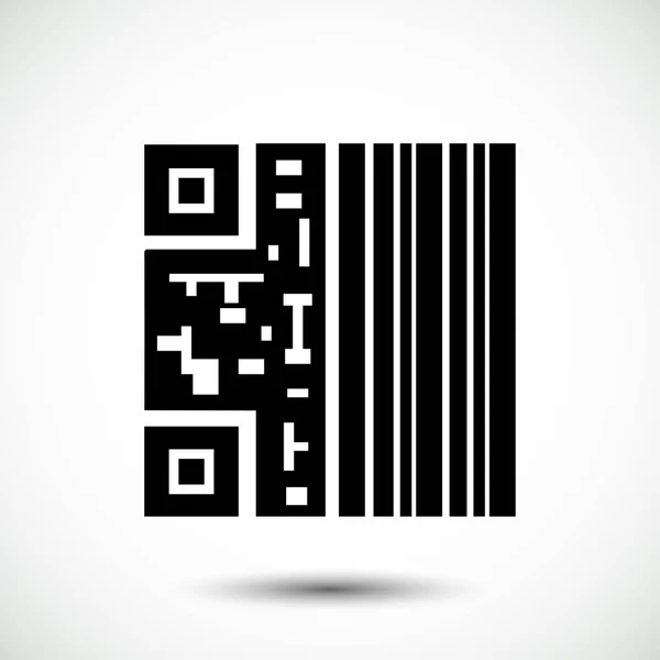 Bar code icon — Stock Vector