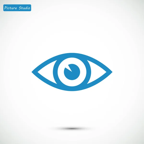 Icône oeil humain — Image vectorielle