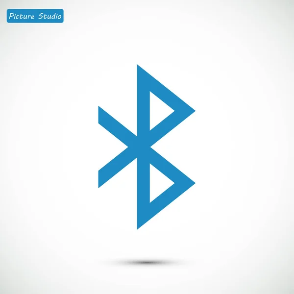 Bluetooth sign icon — Stock Vector