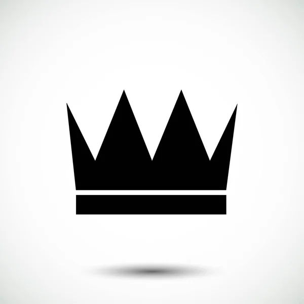 王冠の記号アイコン — ストックベクタ