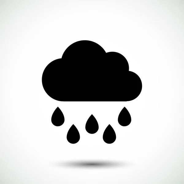 Weather cloudy  icon — Stock Vector