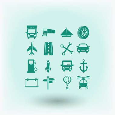 taşıma simgeleri ayarlandı