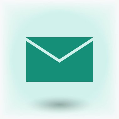 Kağıt zarf simgesi