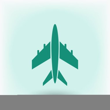 uçak işareti simgesi