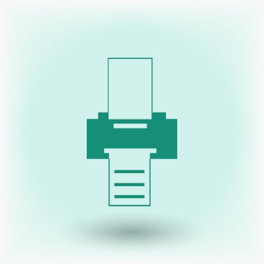 Yazıcı işareti simgesi