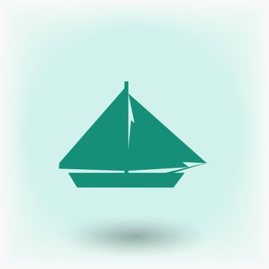 Yelken tekne simgesi