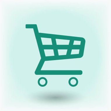 alışveriş grafik simgesi