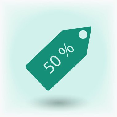 Satılık etiketi simgesi