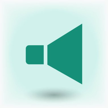 hoparlör düğmesi simgesi