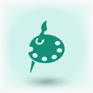 resim paleti simgesi