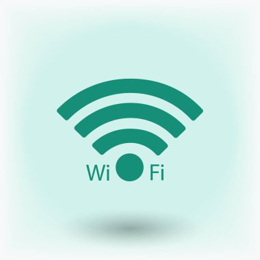 Wi-fi işareti simgesi
