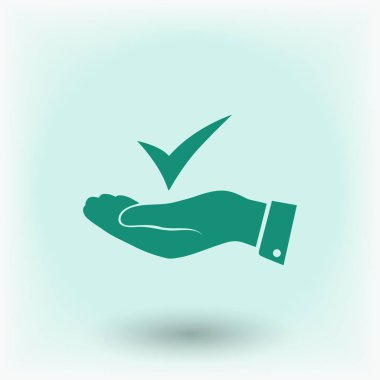 işareti simgesi onaylamak