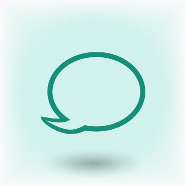 konuşma balonu simgesi