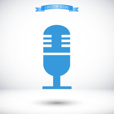 mikrofon grafik simge