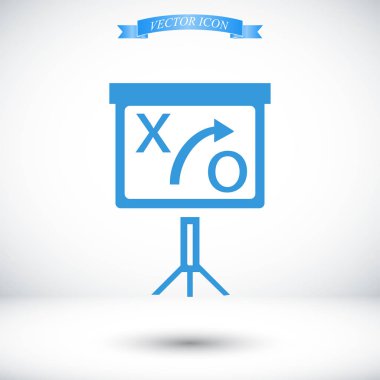 grafik sunum simgesi