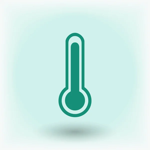 Themperatures thermometer icon — Stock Vector