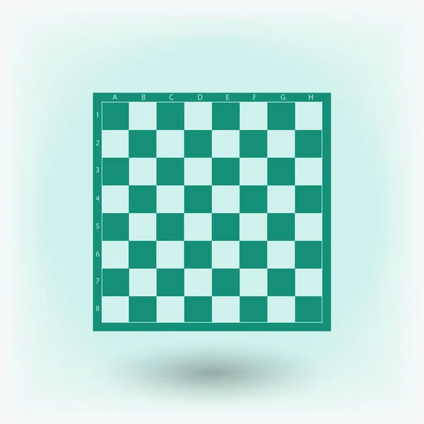 Chess bord pictogram — Stockvector