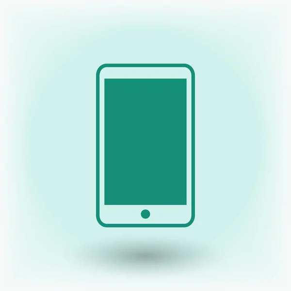 Smartphone-Bildschirmsymbol — Stockvektor