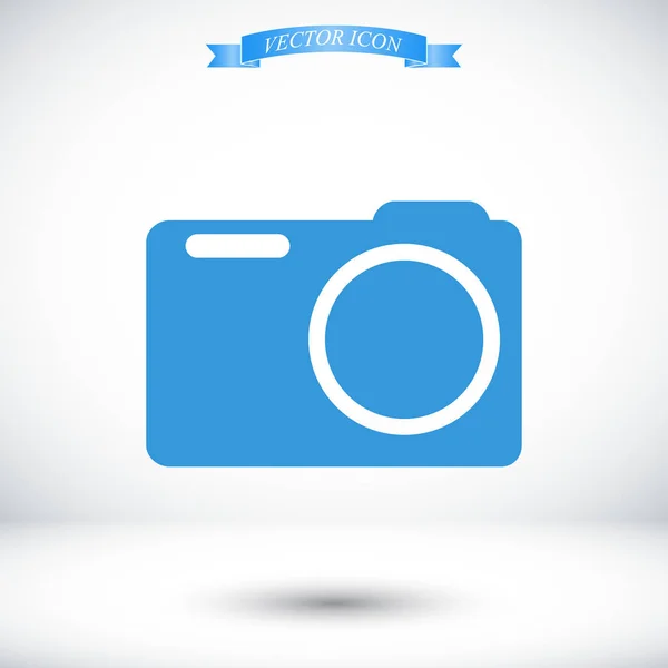Icône de signe de caméra — Image vectorielle