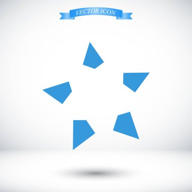 Mavi yıldız simgesi