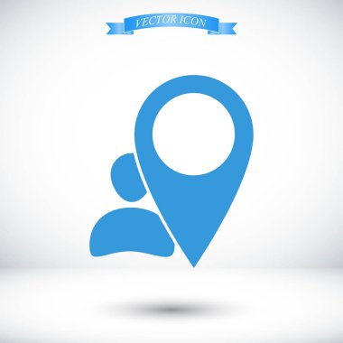 İşaretçi adam simgesiyle