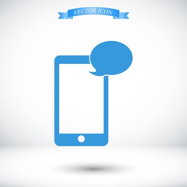 telefonla konuşma balonu simgesinin