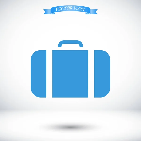 Ikonę niebieski suitbag — Wektor stockowy