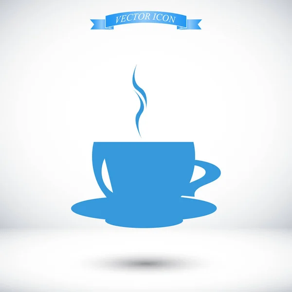 Taza de icono de café — Vector de stock