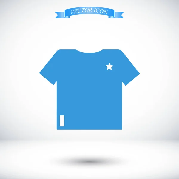 T-Shirt-Ikone — Stockvektor